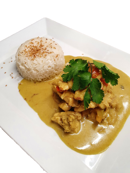 Poulet curry coco La Romance